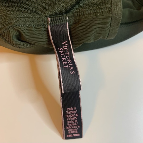 Victoria's Secret Forest Green Crisscross Bra - Picture 2 of 3